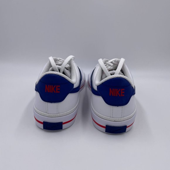 Nike Court Legacy White / Blue Womens Shoes - Picture 4 of 8